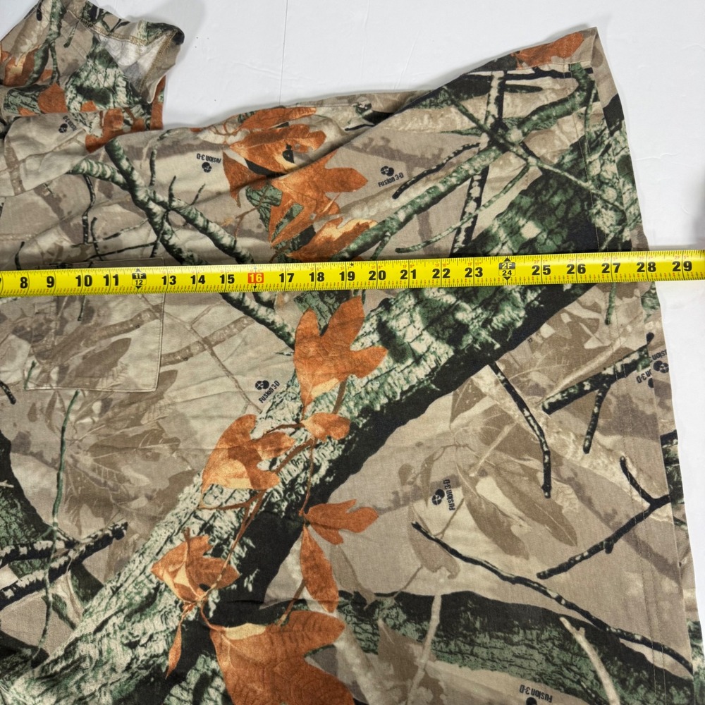 Outfitters Ridge Pocket T-Shirt Mens XL Camo Fusion 3-D Short Sleeve - Picture 7 of 7